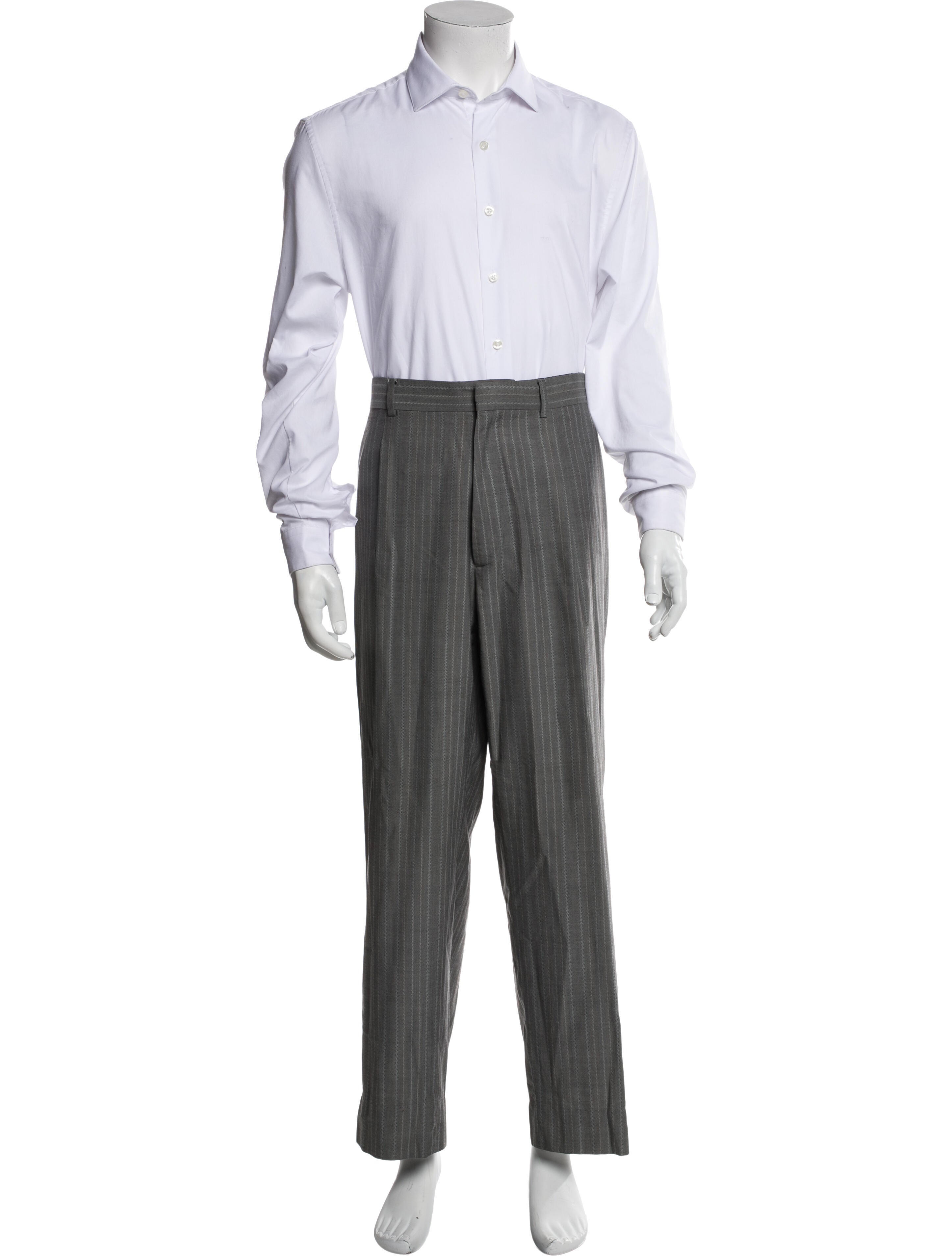 Versace Collection Striped Two-Piece Suit